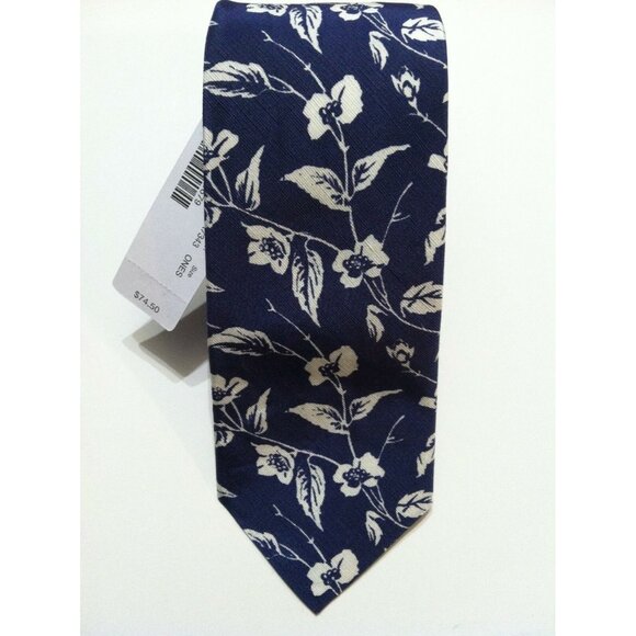 NWT $74.50 J.CREW MENS NEW BLUE 100%SILK CLASSIC NECK TIE WIDTH:3"